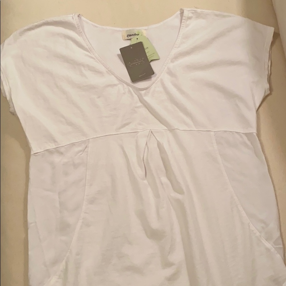Anthropology White Tee